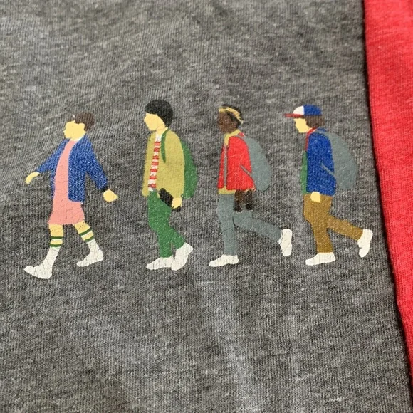 Stranger Things Baseball Tee - Picture 2 of 3